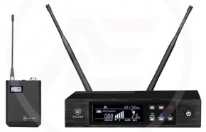 Anzhee RS400 B одноканальная радиосистема с поясным передатчиком, 100 каналов, 640-690 мГц, сканер частот, ИК синхронизация от музыкального магазина МОРОЗ МЬЮЗИК