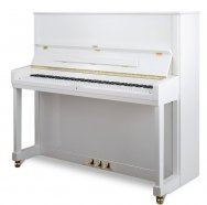 Petrof P 131M1 пианино высшей серии, высота 131 см, цвет белый, полированное, золотая фурнитура, 253 кг от музыкального магазина МОРОЗ МЬЮЗИК