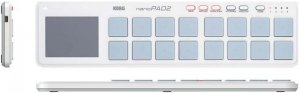 KORG NANOPAD2-WH портативный USB-MIDI-контроллер, цвет белый от музыкального магазина МОРОЗ МЬЮЗИК