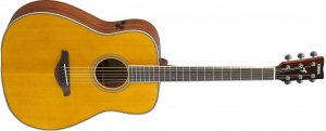YAMAHA FG-TA VINTAGE TINTED трансакустическая гитара Дредноут, верхняя дека массив ели, палисандр, гриф нато, накладка палисандр, цвет VINTAGE TINTED от музыкального магазина МОРОЗ МЬЮЗИК