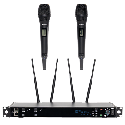 Radiowave UHM-1002 радиосистема True Diversity с 2 ручными микрофонами с выборной частотой 