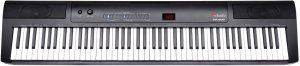 Mikado MK-600B цифровое фортепиано 88 клавиш, 140 тембров, 32 полифония, метроном, цвет чёрный от музыкального магазина МОРОЗ МЬЮЗИК