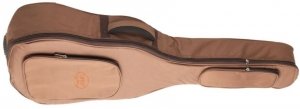 SQOE Qb-mb-25mm-41 brown чехол для акустической гитары 41'' с утеплителем 25мм от музыкального магазина МОРОЗ МЬЮЗИК