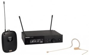 Картинка SHURE SLXD14/153T H56 радиосистема с поясным передатчиком SLX-D и микрофоном MX153T телесный, UHF диапазон, выносные антенны, крепление в рэк от музыкального магазина МОРОЗ МЬЮЗИК SHURE SLXD14/153T H56 радиосистема с поясным передатчиком SLX-D и микрофоном MX153T телесный, UHF диапазон, выносные антенны, крепление в рэк от музыкального магазина МОРОЗ МЬЮЗИК