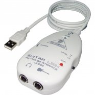 Behringer UCG102 USB аудиоинтерфейс, позволяющий подключить гитару к компу, 16 бит, (32.0, 44.1 /48) кГц от музыкального магазина МОРОЗ МЬЮЗИК