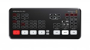 Blackmagic ATEM Mini Pro ISO видеомикшер 4*HDMI, USB-C 3.1 Gen 1, ATEM Software Control, прямая трансляция, запись 5 каналов видео для постобработки от музыкального магазина МОРОЗ МЬЮЗИК