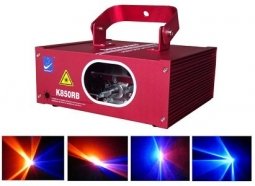 Big Dipper K850RB Лазерный проектор, красный+голубой, красный 300 мВт, голубой 400 мВт от музыкального магазина МОРОЗ МЬЮЗИК