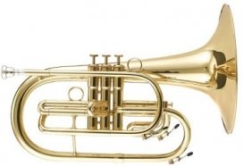 BRAHNER MFN-750 Мелофон "F" маршевый духовой инструмент, раструб 265 мм, мензура 11.8 мм, материал - желтая медь от музыкального магазина МОРОЗ МЬЮЗИК