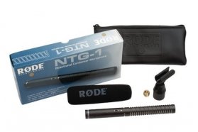 RODE NTG-1 Конденсаторный микрофон для использования на съемочной площадке телевидения от музыкального магазина МОРОЗ МЬЮЗИК