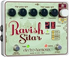 Electro-Harmonix Ravish Sitar  эффект для электрогитары эмулирующий Ситар от музыкального магазина МОРОЗ МЬЮЗИК