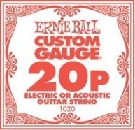 Ernie Ball 1020 струна для электро и акустической гитары .020, без навивки от музыкального магазина МОРОЗ МЬЮЗИК