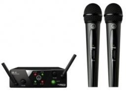 AKG WMS40 Mini2 Vocal Set US25AC (537.5/539.3МГц) вокальная радиосистема с 2-мя ручными передатчиками от музыкального магазина МОРОЗ МЬЮЗИК