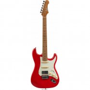 JET JS-250 RD Электрогитара, Stratocaster, корпус тополь, 22 лада, HSS, tremolo, цвет RD от музыкального магазина МОРОЗ МЬЮЗИК