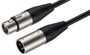 КОММУТАЦИЯ, РАЗЪЕМЫ, ПЕРЕХОДНИКИ ROXTONE SMXX200/10 кабель микрофонный (2x0,22mm2, D: 6мм), XLR(3P)(RX3FP-NT) - XLR(RX3MP-NT), 10м