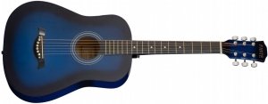Fante FT-R38B-BLS акустическая гитара 38", корпус липа, гриф катальпа, цвет синий санбёрст от музыкального магазина МОРОЗ МЬЮЗИК