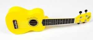 MARTIN ROMAS арт. MR-21 YW (21") укулеле сопрано, цвет ЖЕЛТЫЙ, 4 струны, верхняя дека – липа, нижняя дека и обечайка липа, отделка глянцевый лак от музыкального магазина МОРОЗ МЬЮЗИК