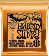 Ernie Ball 2222 струны для электро гитары Nickel Wound Hybrid Slinky (9-11-16-26-36-46) от музыкального магазина МОРОЗ МЬЮЗИК
