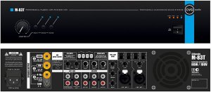 CVGaudio M-83T Профессиональный микшер-усилитель для качественных систем трансляции фоновой музыки и оповещения, 80W/100V, 3 line in, 2 mic/line in (н от музыкального магазина МОРОЗ МЬЮЗИК