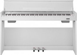 Nux Cherub WK-310-White цифровое пианино, 88 клавиш, семплы рояля Steinway, 120 тембров, 180 полифония, стойка/крышка, 3 педали, USB/MIDI, 39 кг от музыкального магазина МОРОЗ МЬЮЗИК