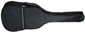 MARTIN ROMAS ГК-2 Чехол для классической гитары размер 4/4, цвет ЧЁРНЫЙ, утепленный 5мм, с 2-мя ремнями, с ручкой, один большой карман от музыкального магазина МОРОЗ МЬЮЗИК
