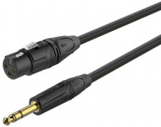 КОММУТАЦИЯ, РАЗЪЕМЫ, ПЕРЕХОДНИКИ ROXTONE GMXJ220/5 кабель микрофонный, MC010 (D: 6.5мм), XLR (3PF) -  6.3mm JACK (S), 5м