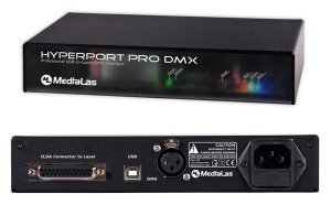MEDIALAS HyperPort Pro DMX USB-to-Laser/DMX интерфейс с ILDA коннектором и DMX выходом от музыкального магазина МОРОЗ МЬЮЗИК