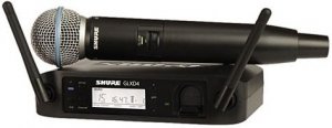 SHURE GLXD24E/B58 Z2 2.4 GHz цифровая вокальная радиосистема с капсюлем динамического микрофона BETA от музыкального магазина МОРОЗ МЬЮЗИК