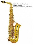 Conductor FLT-SAL Саксофон АЛЬТ Eb, верхний F# клапан, лакированный, цвет - золото, в комплекте ершик для чистки, салфетка, лигатура, кейс от музыкального магазина МОРОЗ МЬЮЗИК