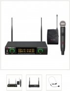 Картинка VOLTA US-2X (520.10/725.80) Микрофонная радиосистема с ручным и головным микрофонами UHF диапазона с фиксированной частотой. LCD-дисплей, True Diversi от музыкального магазина МОРОЗ МЬЮЗИК VOLTA US-2X (520.10/725.80) Микрофонная радиосистема с ручным и головным микрофонами UHF диапазона с фиксированной частотой. LCD-дисплей, True Diversi от музыкального магазина МОРОЗ МЬЮЗИК