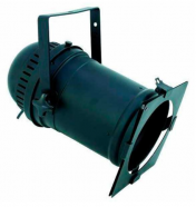 SHOWLIGHT PAR-64 Long Black-Прожектор типа парблайзер, цвет: черный, цоколь: GX-16d, 1.5mm2 x100 cm(VDE) от музыкального магазина МОРОЗ МЬЮЗИК