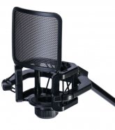 Superfix XMJ10BP1 Амортизатор для микрофона, с поп-фильтром от музыкального магазина МОРОЗ МЬЮЗИК