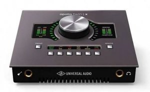 Universal Audio Apollo Twin X QUAD Heritage Edition настольный аудио-интерфейс с DSP для Mac/PC Thunderbolt 3 от музыкального магазина МОРОЗ МЬЮЗИК