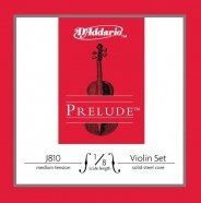 D'Addario J810-1/8M Prelude Комплект струн для скрипки размером 1/8, среднее натяжение от музыкального магазина МОРОЗ МЬЮЗИК