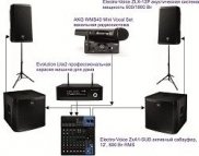 Звуковой комплект для караоке Electro-Voice ZxA1-SUB + ZLX12P от музыкального магазина МОРОЗ МЬЮЗИК