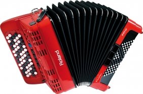 Roland FR-1X RD цифровой аккордеон красный от музыкального магазина МОРОЗ МЬЮЗИК