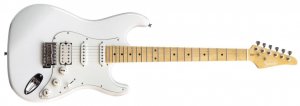 Shinobi N102E PEARL WH электрогитара Strat 22 лада, S+S+H, корпус липа, гриф клён, тремоло, цвет белый металлик от музыкального магазина МОРОЗ МЬЮЗИК