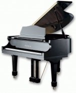 Samick SIG50D/EBHP рояль кабинетный, размеры 103x148x150 мм, масса 297 кг, струны "Roslau" (Немецкие), полированный, черный от музыкального магазина МОРОЗ МЬЮЗИК