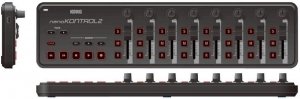 KORG NANOKONTROL2-BK портативный USB-MIDI-контроллер, цвет чёрный от музыкального магазина МОРОЗ МЬЮЗИК