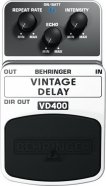 Behringer VD400 педаль аналоговых эффектов задержки (дилей), стиль "винтаж" от музыкального магазина МОРОЗ МЬЮЗИК