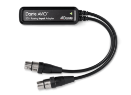 Audinate ADP-DAI-AU-2X0 адаптер для подключения к аудиосети Dante, 2 аналоговых линейных входа от музыкального магазина МОРОЗ МЬЮЗИК