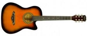 Belucci BC3810 BS акустическая гитара фолк 38” шестиструнная с вырезом, цвет натуральный от музыкального магазина МОРОЗ МЬЮЗИК