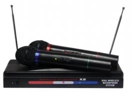 Nady American Starpower X2 VHF 2-х канальная радио-микрофонная система, 2 ручн. передатчика AS-X2 HT от музыкального магазина МОРОЗ МЬЮЗИК