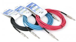 КОММУТАЦИЯ, РАЗЪЕМЫ, ПЕРЕХОДНИКИ Invotone ACI1004BK - инструментальный кабель, mono jack 6,3 <-> mono jack 6,3, длина 4 м