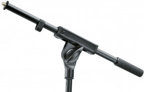 K&M 21160-300-55 cтрела для микрофонной стойки односекционная укороченная, длина 395 мм от музыкального магазина МОРОЗ МЬЮЗИК