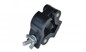 IMLIGHT H3-S-28-BLACK Алюминиевый хомут (clamp) шириной 30 мм на трубу d28мм. Допустимая нагрузка 150 кг. Цвет - Черный от музыкального магазина МОРОЗ МЬЮЗИК