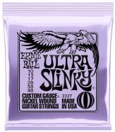 Ernie Ball 2227 струны для электро гитары Nickel Wound Ultra Slinky (10-13-17-28-38-48) от музыкального магазина МОРОЗ МЬЮЗИК