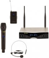 Radiowave UHH-400 радиосистема с 1 головным и 1 ручным микрофонами, UHF650-740MHz от музыкального магазина МОРОЗ МЬЮЗИК