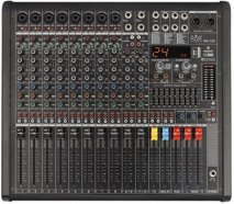 SVS Audiotechnik mixers PM-12A Активный аналоговый микшерный пульт, 12-канальный от музыкального магазина МОРОЗ МЬЮЗИК