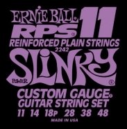 Ernie Ball 2242 серия PRS Reinforced plain - струны для электрогитары - (11-14-18p-28-38-48), Powe от музыкального магазина МОРОЗ МЬЮЗИК