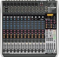 Behringer QX2442USB микшерный пульт, 16 каналов, USB/Audio интерфейс, DSP, 8 каналов компрессоров, 4 группы от музыкального магазина МОРОЗ МЬЮЗИК